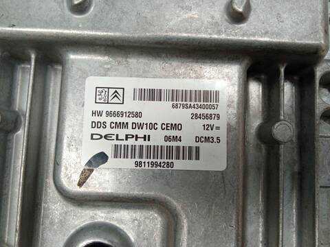 Foto 4ª: Centralita Motor ECU Peugeot 508 2.0 HDI 140CV 103KW [RHF (DW10BTED4),RHA (DW10CTED4)] (2024)
