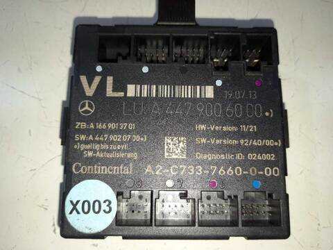 Foto 2ª: Centralita Cierre Centralizado Mercedes Clase V 200 136CV 100KW (2014)