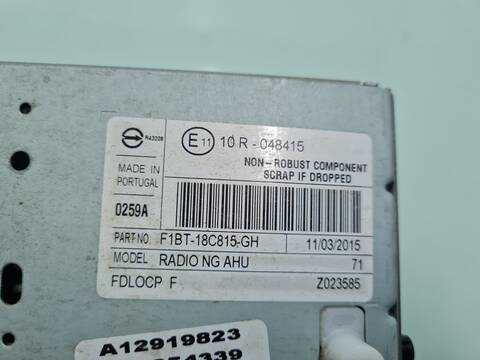 Foto 4ª: Sistema Audio Radio CD Ford Focus EDITION 116CV 85KW [T1DA] (2015)