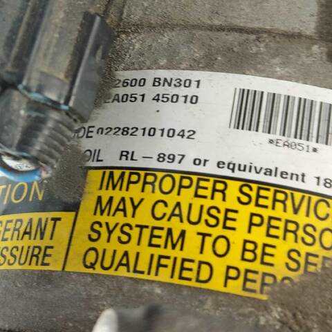 Foto 3ª: Compresor Aire Acondicionado Nissan Primera 2.2 DI (2002)