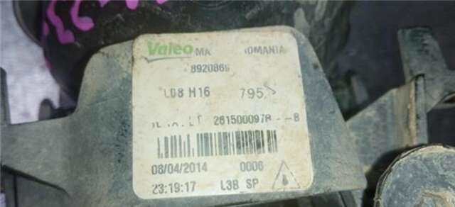 Faro Antiniebla Delantero Izquierdo Renault Scenic 1.2 GRAND DYNAMIQUE [1.2 LTR. - 97 KW TCE ENERGY]