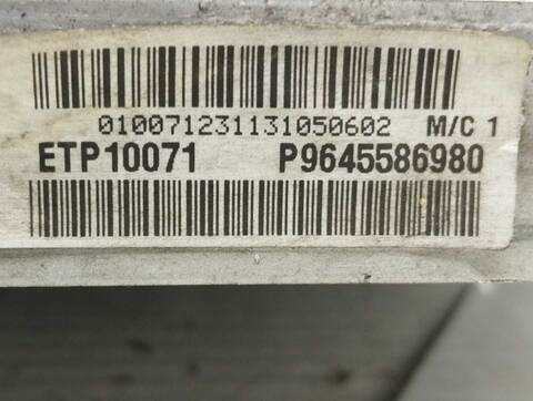 Foto 2ª: Radiador Motor Citroen C5 PREMIER E) BERLINA 109CV 80KW [9HY] (2005)