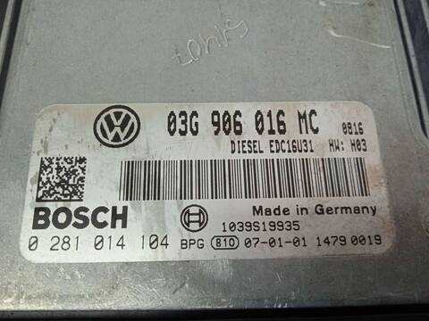 Foto 3ª: Centralita Motor ECU Skoda Superb 1.9 TDI 116CV 85KW [BPZ] (2007)