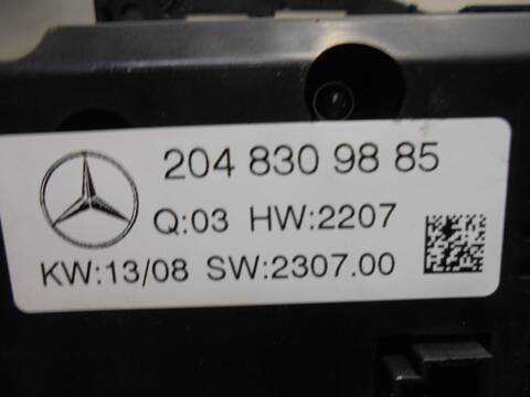 Foto 2ª: Mando Climatizador Mercedes Clase C 160 2.1 CDI CAT BERLINA 170CV 125KW [646811] (2009)