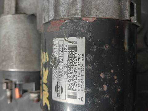 Foto 2ª: Motor de Arranque Nissan Juke 1.2 16V CAT 116CV (2010)
