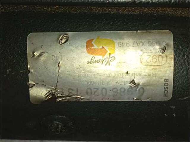 Foto 2ª: Motor de Arranque Renault Scenic 1.9 DCI (JM12. JM0G) (JM)(2003-_) [F9Q 812]