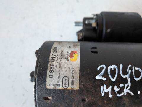 Foto 3ª: Motor de Arranque Mercedes Clase C 160 611962 BERLINA (2007)