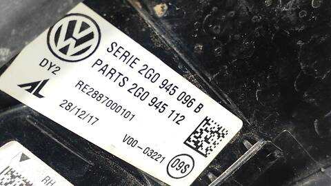 Foto 3ª: Piloto Trasero Derecho Volkswagen Polo ADVANCE 95CV 70KW [CHZ] (2018)