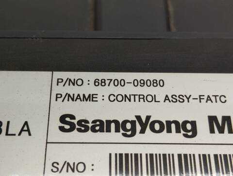 Foto 2ª: Mando Climatizador Ssangyong Actyon 200 XDI 141CV 104KW [D20DT] (2009)