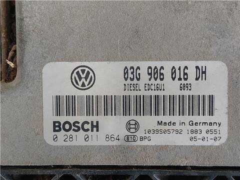 Foto 3ª: Centralita Motor ECU Seat Toledo 1.9 TDI 105CV 77KW [BJB] (2006)