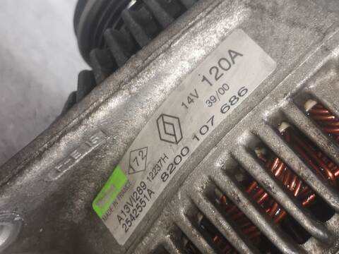 Foto 2ª: Alternador Renault Scenic F9QK7 I JA...) (2000)