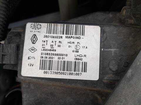 Foto 3ª: Faro Derecho Renault Clio TCE 90 B7MT) 91CV 67KW [H4D470] (2021)