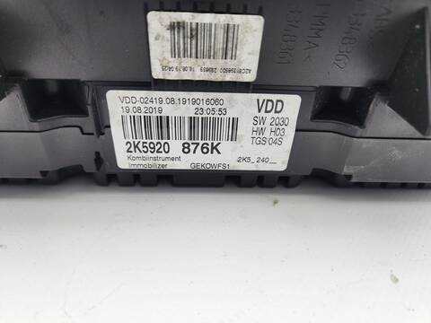 Foto 3ª: Cuadro de Instrumentos Volkswagen Caddy 2.0 TDI 102CV 75KW [DFSD] (2019)