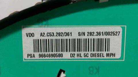Foto 3ª: Cuadro de Instrumentos Peugeot 407 140CV 103KW (2004)