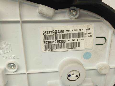 Foto 3ª: Cuadro de Instrumentos Peugeot 206 1.1 60CV 44KW [HFXTU1JP] (2010)