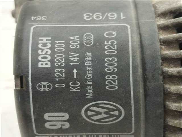 Foto 3ª: Alternador Volkswagen Golf 2.0 BERLINA 115CV 85KW [2E] (1994)