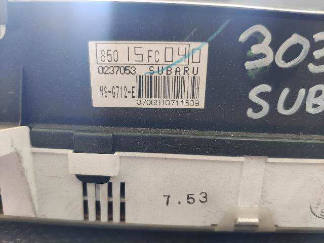 Foto 2ª: Cuadro de Instrumentos Subaru Forester 2.0 G [EJ20] (2001)