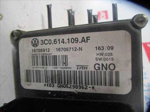 Foto 3ª: Abs Volkswagen Passat 2.0 TDI 16V BERLINA 140CV 103KW [CBAB] (2009)