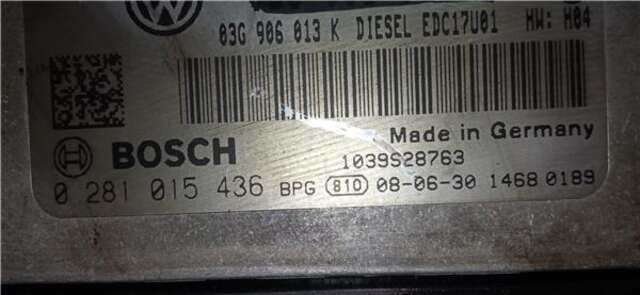 Centralita Motor ECU Seat Ibiza 1.4 TDI