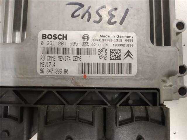 Foto 3ª: Centralita Motor ECU Peugeot 308 1.6 SPORT [1.6 LTR. - 88 KW 16V] [5FW / EP6]