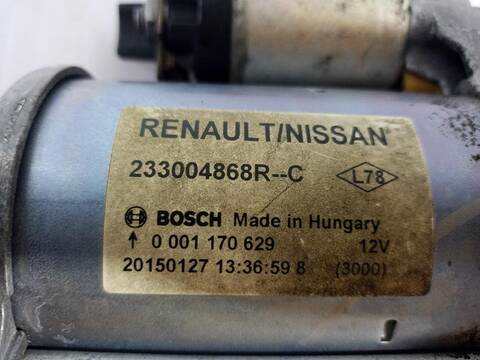 Foto 2ª: Motor de Arranque Renault Scenic BOSE EDITION 110CV [K9K836] (2009)