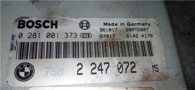 Centralita Motor ECU Bmw Serie 5 518 2.5 525TDS [2.5 LTR. - 105 KW TURBODIESEL CAT]