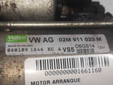 Motor de Arranque Volkswagen Polo BUD