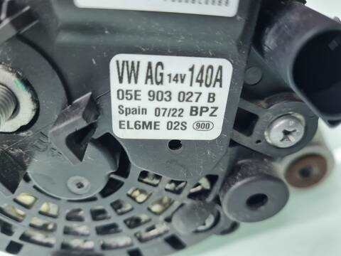 Foto 3ª: Alternador Volkswagen T-Cross ADVANCE 110CV 81KW [DLAA] (2022)