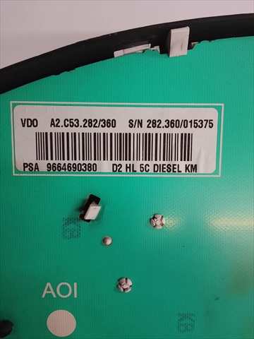 Foto 3ª: Cuadro de Instrumentos Peugeot 407 2.0 HDI [D/RHF] (2009)