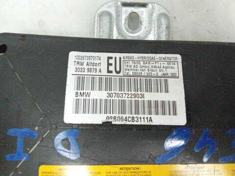 Foto 4ª: Airbag Delantero Izquierdo Bmw Serie 3 315 2.0 320D [2 0 LTR. - 110 KW 16V DIESEL CAT] BERLINA 150CV [M47N 204 D4] (2004)