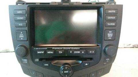 Foto 2ª: Sistema Audio Radio CD Honda Accord 2.4 VTEC CAT BERLINA 190CV 140KW [K24A3] (2004)