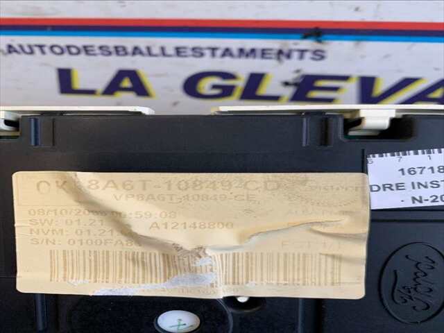 Foto 3ª: Cuadro de Instrumentos Ford Fiesta 1.4 TDCI68CV 0CV [F6JD] (2009)