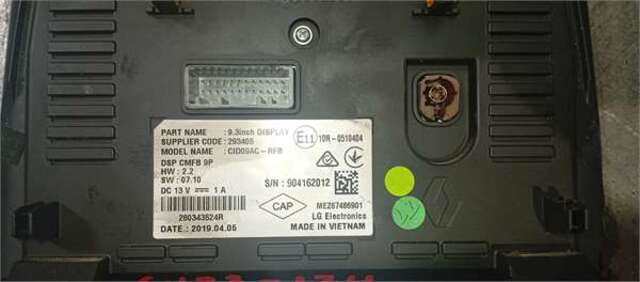 Foto 2ª: Sistema GPS Renault Clio 1.0 BUSINESS EDITION [1.0 LTR. - 74 KW TCE BIVALENT. GASOLINA - GPL] [H4DB4]