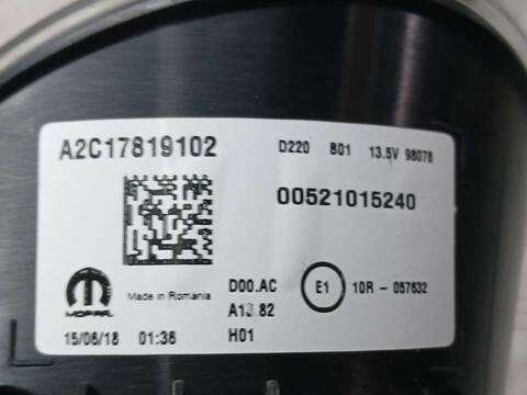 Foto 3ª: Cuadro de Instrumentos Fiat Tipo EASY BERLINA 95CV 70KW [843A1000] (2019)