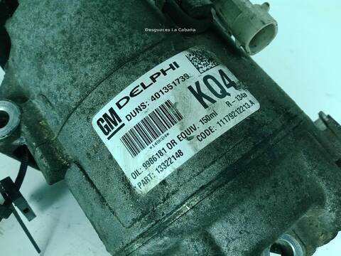 Foto 2ª: Compresor Aire Acondicionado Opel Astra 1.7 CDTI L35) [Z 17 DTR] (2006)