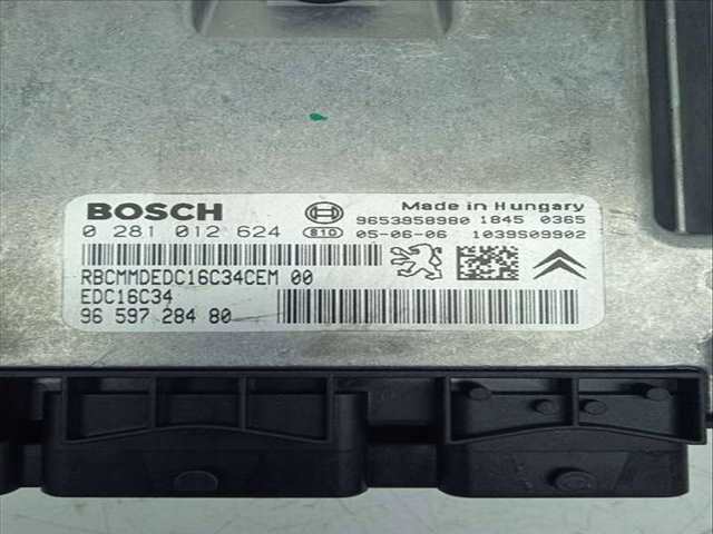 Foto 2ª: Centralita Motor ECU Citroen C5 1.6 HDI CAT 9HY - DV6TED4) BERLINA 109CV 80KW (2005)