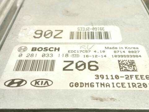 Foto 4ª: Centralita Motor ECU Hyundai Santa Fe 2.2 CRDI 200CV 147KW [D4HB] (2017)