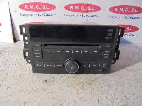 Sistema Audio Radio CD Chevrolet Epica 156CV 115KW