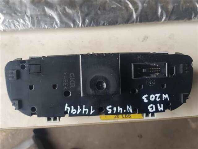 Foto 2ª: Mando Climatizador Mercedes Clase C 160 2.2 200 CDI (203.004) [2.2 LTR. - 85 KW CDI CAT] [OM 611.962]