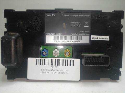 Sistema GPS Renault Laguna 2.0 DCI BT07 BT0J BT14 BT1A BT1S) 131CV 96KW