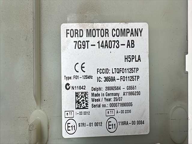 Foto 3ª: Centralita Confort BSI Ford S Max 1.8 CDTI [D/GYWA] (2007)