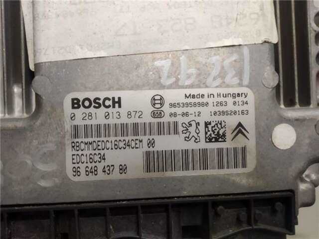 Foto 3ª: Centralita Motor ECU Peugeot 308 1.6 SPORT [1.6 LTR. - 80 KW HDI FAP CAT (9HZ - DV6TED4)] [9HZ / DV6TED4]