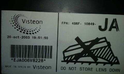 Foto 3ª: Cuadro de Instrumentos Ford Fiesta 1.4 TDCI CAT 68CV 50KW [F6JA] (2004)