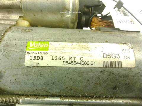 Foto 2ª: Motor de Arranque Citroen C3 1.6 16V [NFU (TU5JP4)] (2002)