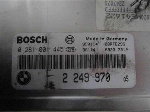 Foto 2ª: Centralita Motor ECU Bmw Serie 3 315 2.0 320D BERLINA 136CV 100KW (1999)