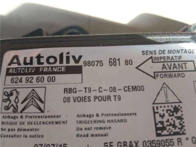 Foto 2ª: Centralita Airbag Peugeot 308 1.6 STYLE [1.6 LTR. - 88 KW BLUE-HDI FAP]