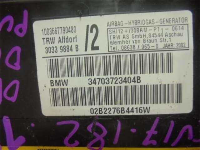Airbag Lateral Delantero Derecho Bmw X5 3.0 D E53