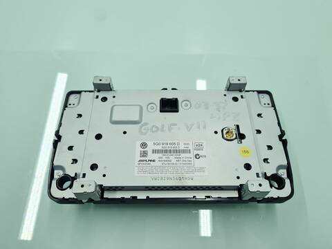 Foto 4ª: Pantalla Multifuncion Volkswagen Golf ADVANCE BLUEMOTION 150CV 110KW [CRB] (2013)
