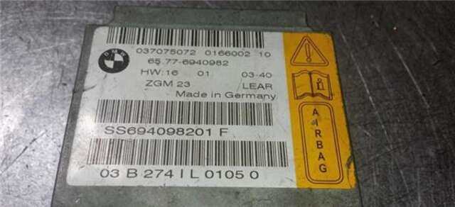 Centralita Airbag Bmw Serie 7 720 3.0 D