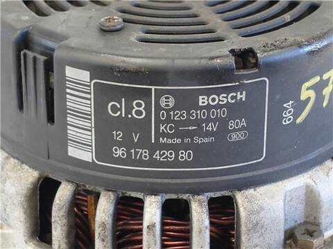 Foto 3ª: Alternador Peugeot 306 1.9 D 69CV 51KW [D9B (XUD9A)] (1996)